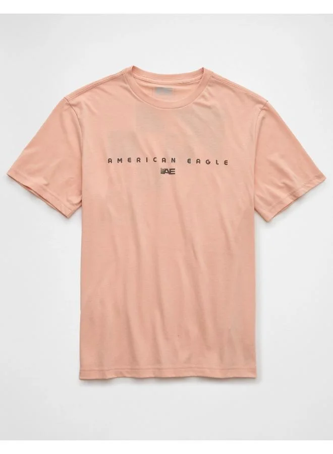 امريكان ايجل Graphic Logo Crew Neck T-Shirt