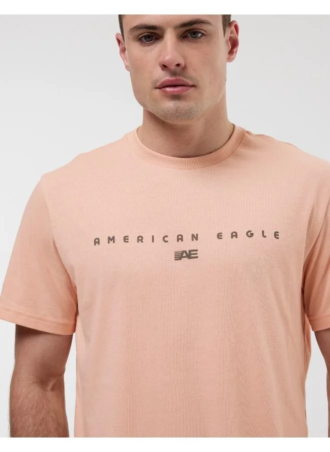 American Eagle Graphic Logo Crew Neck T-Shirt