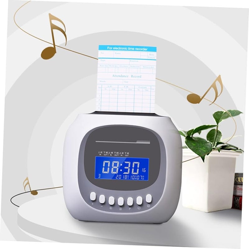 Angoily Premium Cardboard Attendance Cards For Office Recording Machines 50 Pack - Image 4