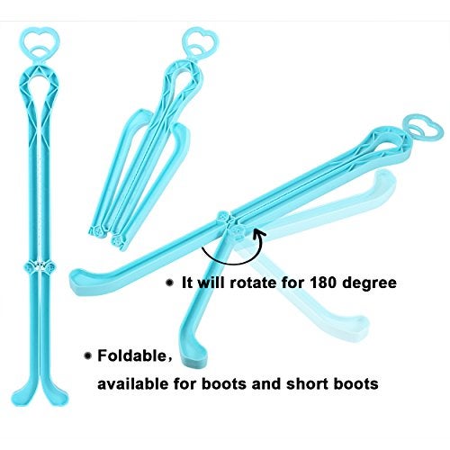 ONEDONE Folding Boot Shaper Boot Stands for Tall Boots Storage Boot holders Boots Knee High Shoes Clip Support Stand -5Pack - Image 3