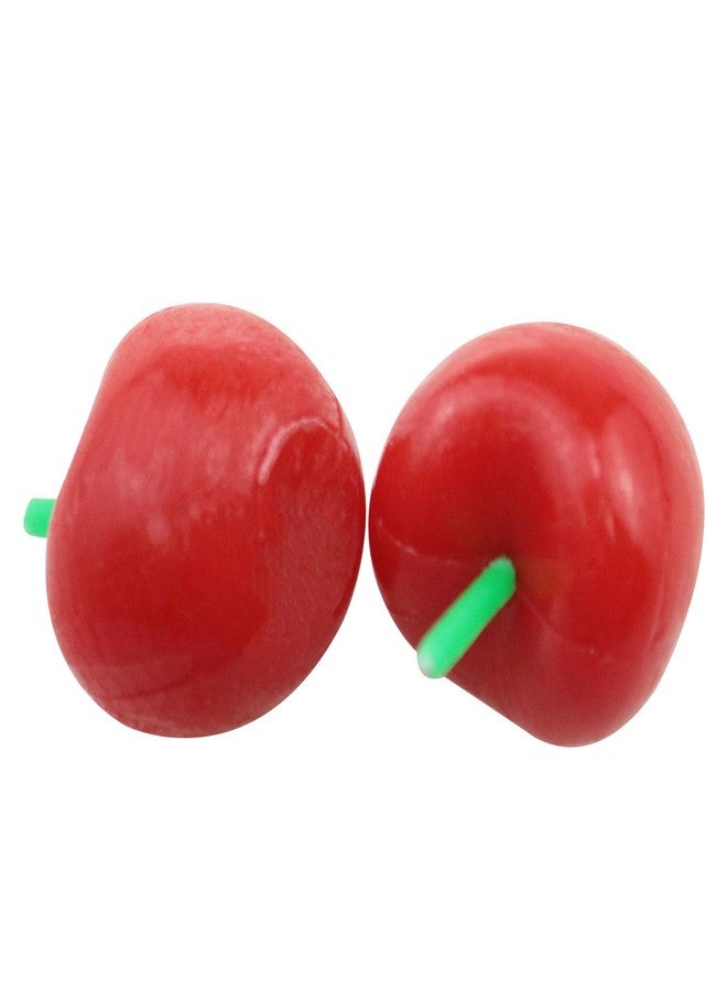 AYLIFU Cherry Candles Cake Candles Birthday Decorations red 2cm in Diameter /0.78inch for Birthday Party Cake Decorations Wedding Supplies 10pcs - Image 2