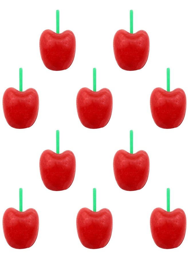 AYLIFU Cherry Candles Cake Candles Birthday Decorations red 2cm in Diameter /0.78inch for Birthday Party Cake Decorations Wedding Supplies 10pcs - Image 1