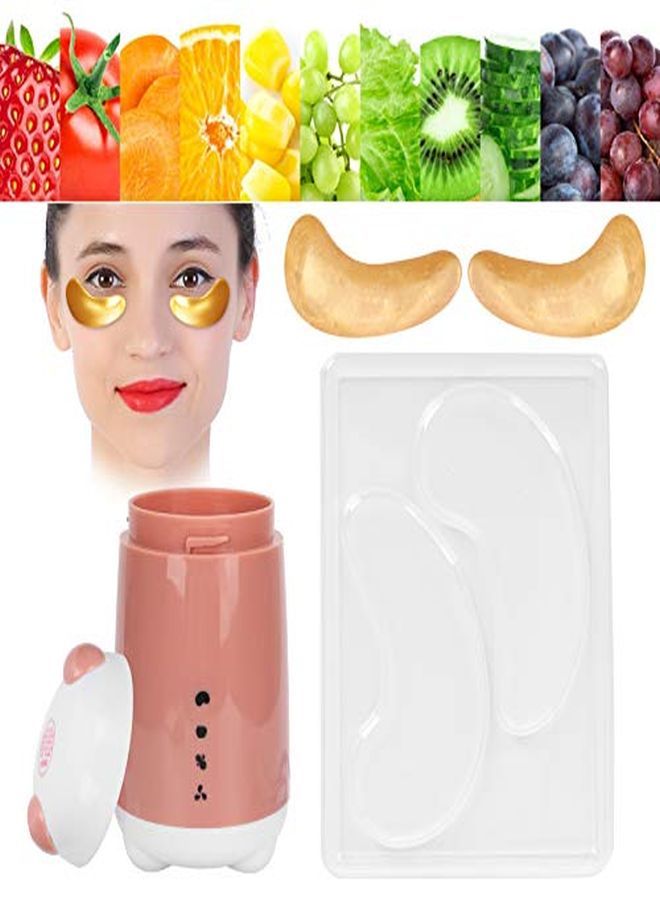 Sonew Eyes Mask Mold, 25Pcs Transparent Diy Eye Mask Mold Portable Reusable Eye Mask Patch Tray Plate Set - Image 5