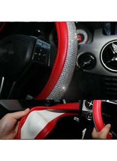 Highest quality Diamond Leather Steering Cover with Bling Bling Crystal Rhinestones PU Leather Car Steering Wheel Cover - pzsku/ZA0D62E7D491CDCAA0D13Z/45/_/1654618795/3edc2c2b-a507-4bf7-a783-bf7fb7af0756