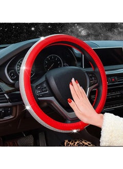 Highest quality Diamond Leather Steering Cover with Bling Bling Crystal Rhinestones PU Leather Car Steering Wheel Cover - pzsku/ZA0D62E7D491CDCAA0D13Z/45/_/1654618795/fe41f2ec-f858-4cb2-8458-9813d793c070