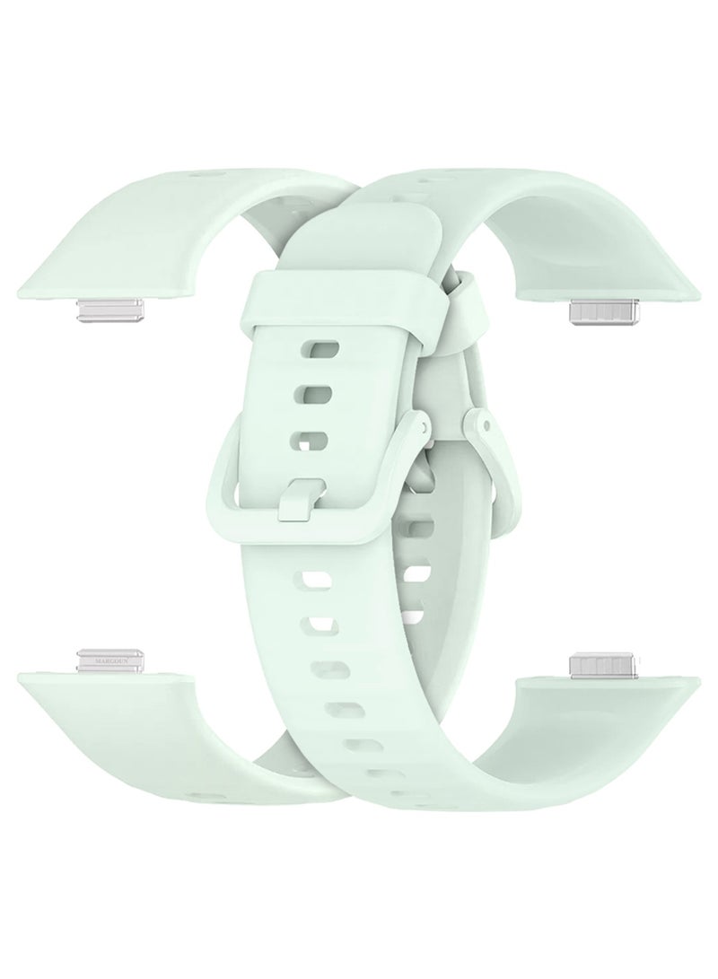 CATANES Wristband for Huawei Watch Fit 3/Fit 4/Fit 4 Pro Bands, Silicone Bracelet Quick Release Arm Band, Replacement Smartwatch Band Quick Release Sport Straps - Image 1