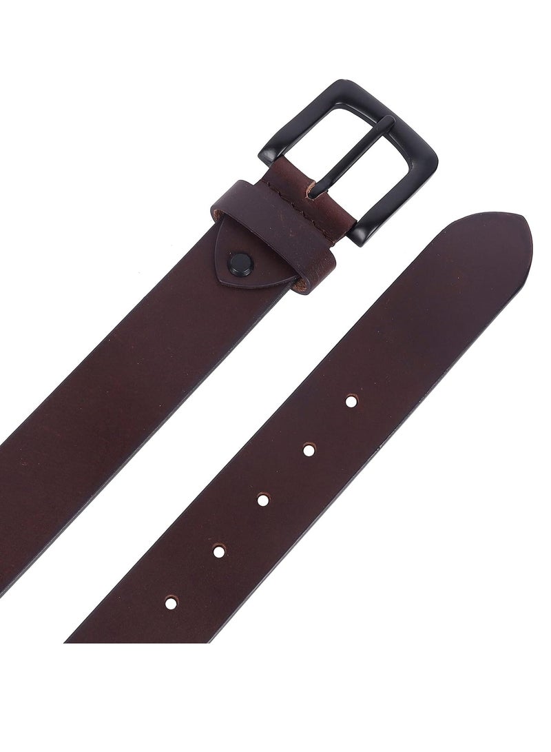 HAMMONDS FLYCATCHER Leather Men's Redhood Brown Wallet & Brown Belt Gift Combo |GS502_8001_LNBR (LCGW) - Image 4