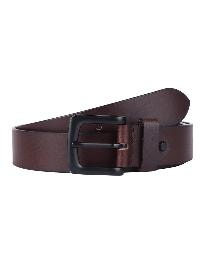 HAMMONDS FLYCATCHER Leather Men's Redhood Brown Wallet & Brown Belt Gift Combo |GS502_8001_LNBR (LCGW) - Image 3