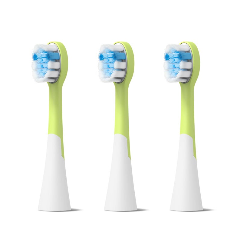FUMEIKANG Kids Electric Toothbrush Heads Replacement Compatible with Philips Sonicare Pack of 3 Blue Medium - Image 3