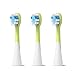 FUMEIKANG Kids Electric Toothbrush Heads Replacement Compatible with Philips Sonicare Pack of 3 Blue Medium - Image 1