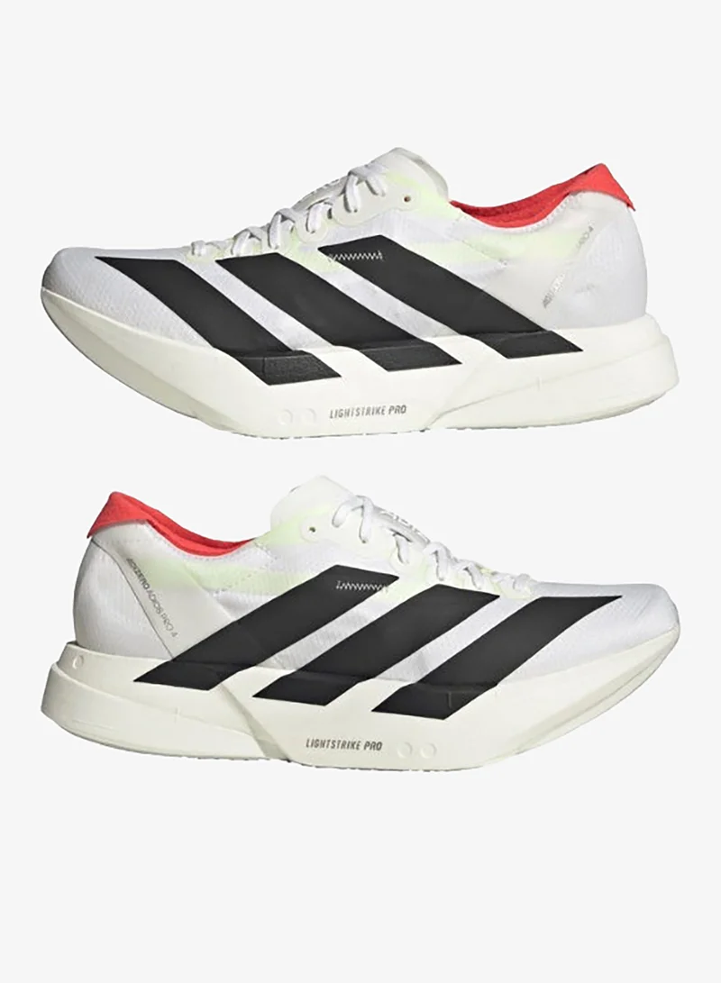 adidas أحذية أديداس أديزيرو أديوس برو  للرجال باللون الأبيض للجري