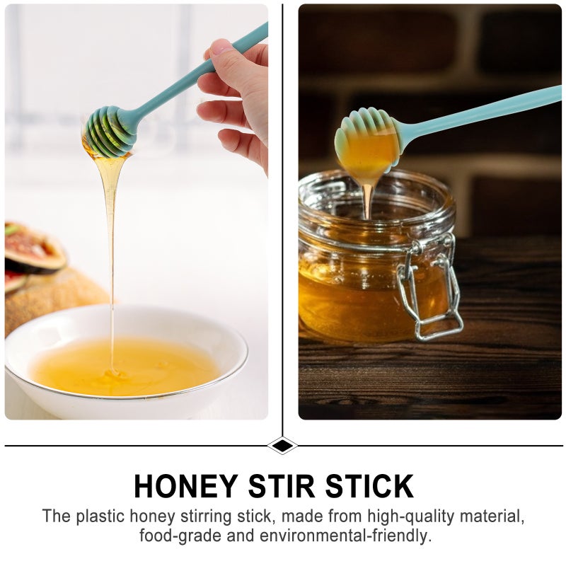 4pcs Simple Honey Stirring Sticks Honey Stir Rods Practical Honey Rods - Image 5