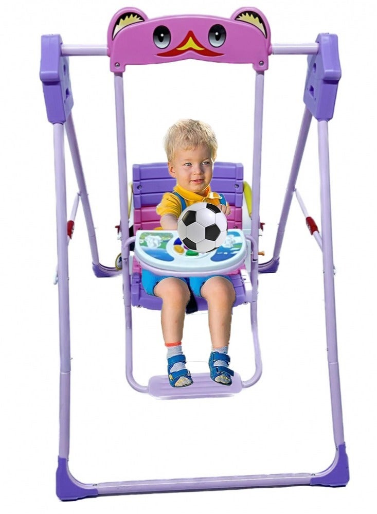 Baby Swing, Home Indoor Outdoor Swing with Safety Seat, Infant Swing, Backyard Swing Sets, Infant and Toddler Chair Swing Set  - Image 1