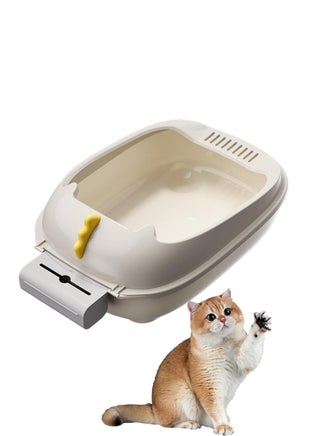Cat Litter Tray Cat Litter Box Litter Basin for Cats - pzsku/ZA0D69BEFA7CE817CDC09Z/45/1746867620/93e40ab0-fd7e-452c-9a34-3cda56eae3c9