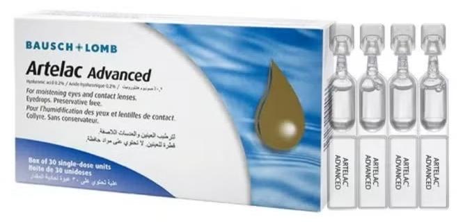 باوش آند لومب قطرات العين أرتيلاك أدفانسد جرعة واحدة، 30 قطرة - Image 1