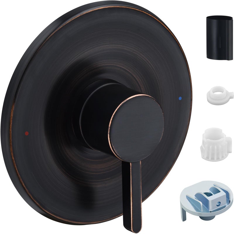 Tearel Shower and Tub Trim Kit, Compatible with Moen Posi-Temp Valve, Oil-Rubbed Bronze - Image 1