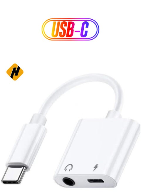 USB C to Headphone Jack Adapter with 3.5mm Aux Audio and Type C Charger Dongle Converter USBC Earphone Adaptor for Google Pixel 4 4XL 3 3XL 2 2XL,Samsung Note 10 , iPad Pro 2020 2019 2018 and More