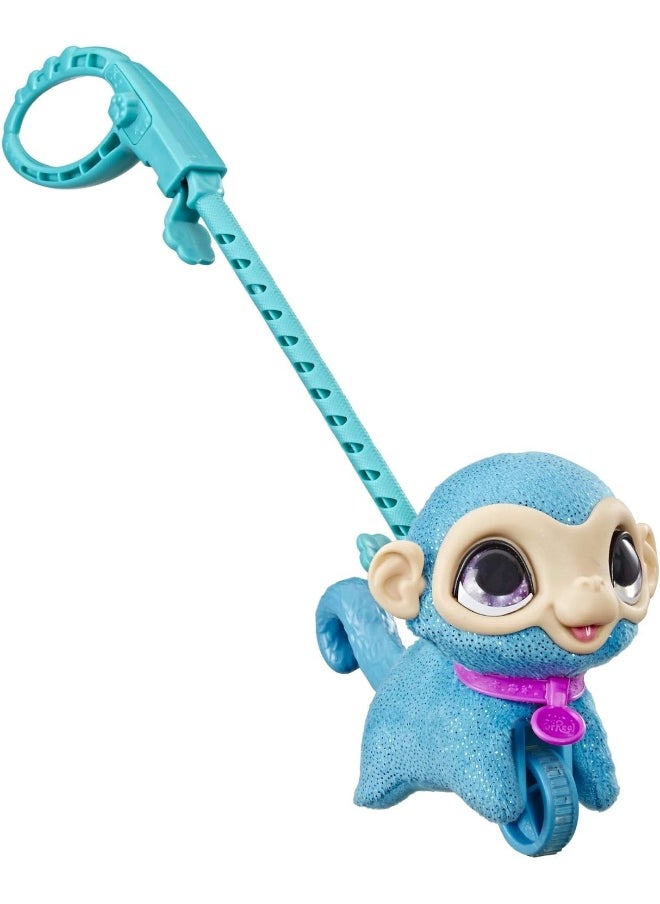 HASBRO - GAMING - FurReal Friends E4777ES2 furReal Kleine Racker Affe, interaktives Haustier, blau - Image 1