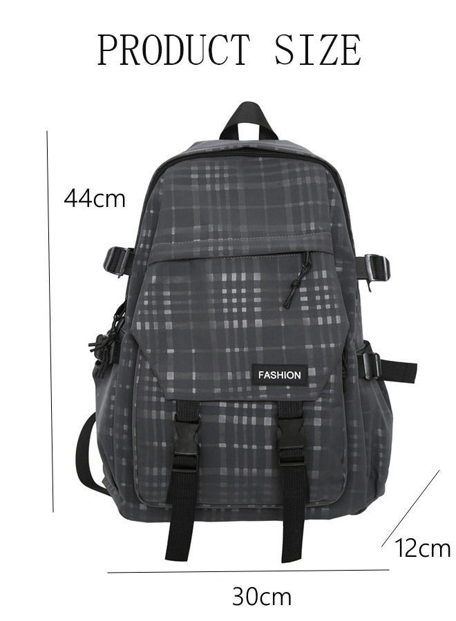 DUNISO Large Capacity Backpack Multifunction Casual Water Resistant Double Shoulder School Bag Computer Backpack Business Durable Laptops Travel Backpacks Outdoor Bags - Image 2