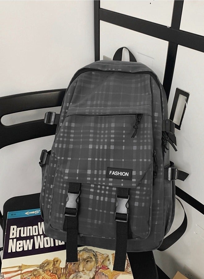 DUNISO Large Capacity Backpack Multifunction Casual Water Resistant Double Shoulder School Bag Computer Backpack Business Durable Laptops Travel Backpacks Outdoor Bags - Image 5