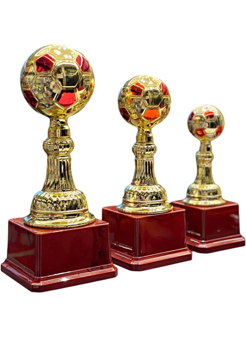 Generic Commemorative Cup - an award and prize for champions and football fans, gold  - Image 1