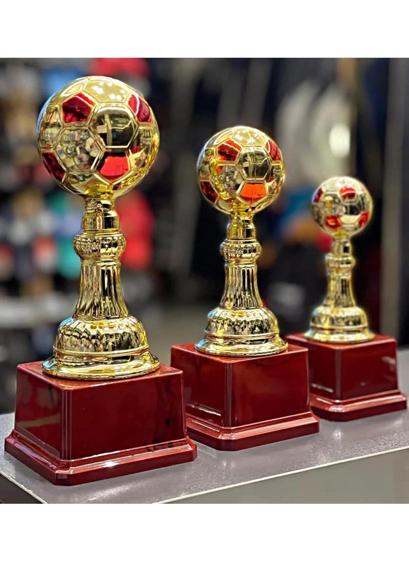Generic Commemorative Cup - an award and prize for champions and football fans, gold  - Image 2