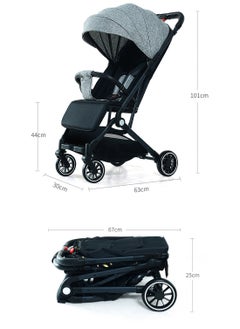 Baby Stroller, Easy To Fold Travel Stroller, Lightweigth Stroller For Newborn From 0-36 Months, Adjustable Backrest Pram - pzsku/ZA0D73C2C3FC39D17C2E5Z/45/_/1735886612/4f023459-e3ba-4125-ab9e-2777edd15f37