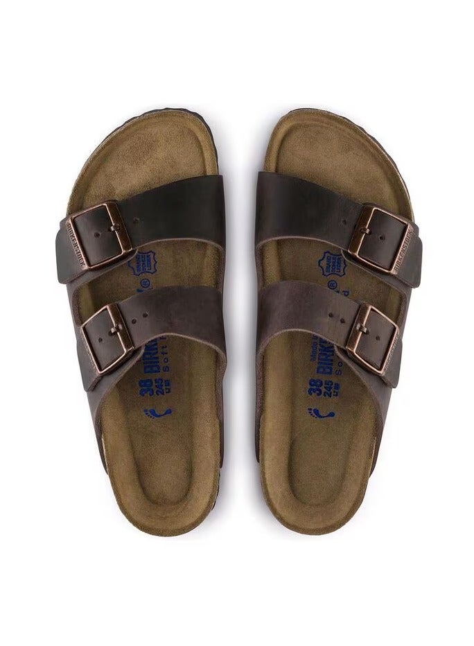 Arizona Soft Footbed Oiled Leather - Habana