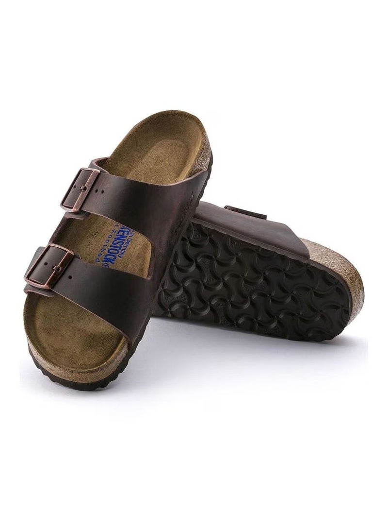 BIRKENSTOCK Arizona Soft Footbed Oiled Leather - Habana - Image 1