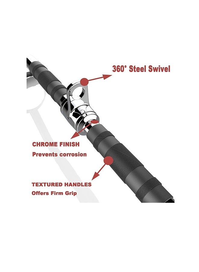 ماكس سترينث ماكس فورس باربل آلة كابل مرفق برو قبضة الدوار بار 119.38cm - Image 2