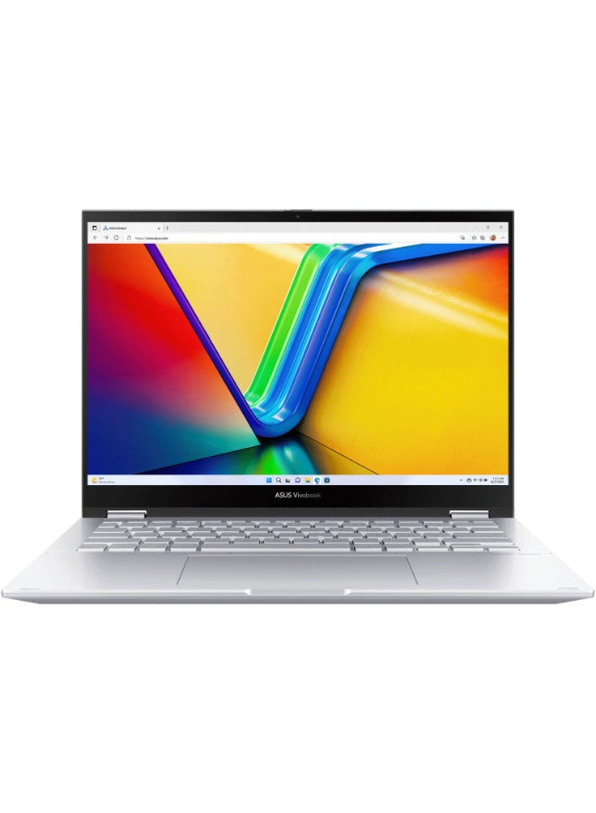 أسوس لابتوب فيفو بوك S14 فليب 2 في 1 بشاشة WUXGA مقاس 14 بوصة، مع معالج كور i5-13420H/ذاكرة RAM سعة 16 جيجابايت/قرص SSD سعة 512 جيجابايت/رسومات إنتل إيريس إكس إي/ويندوز 11 هوم - Image 2