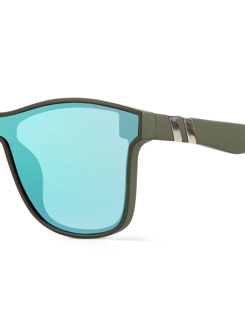 Woggles - Velfire Green Sports Sunglasses - Image 1