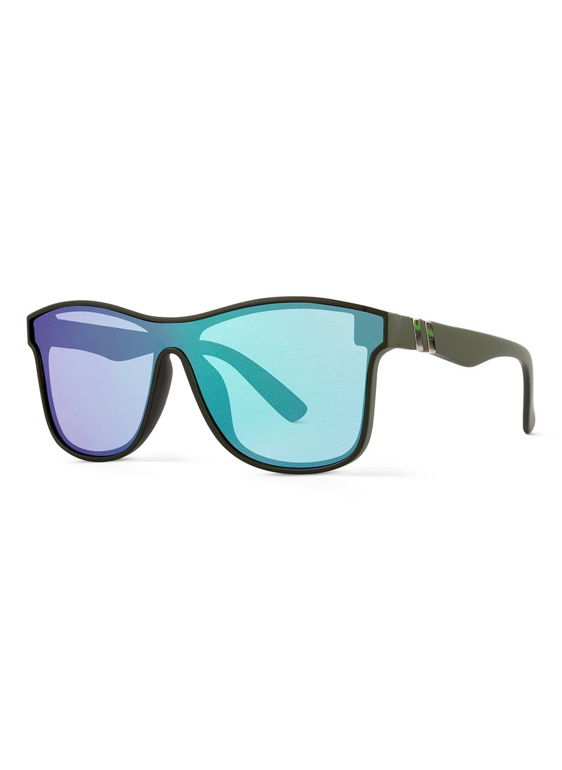 Woggles - Velfire Green Sports Sunglasses - Image 1