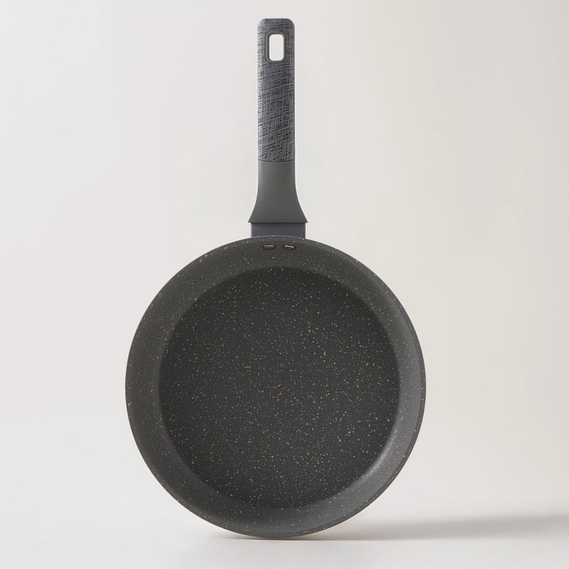 ألبرتو طقم أواني طهي ألامنيوم 11 قطعة، رمادي - Image 3