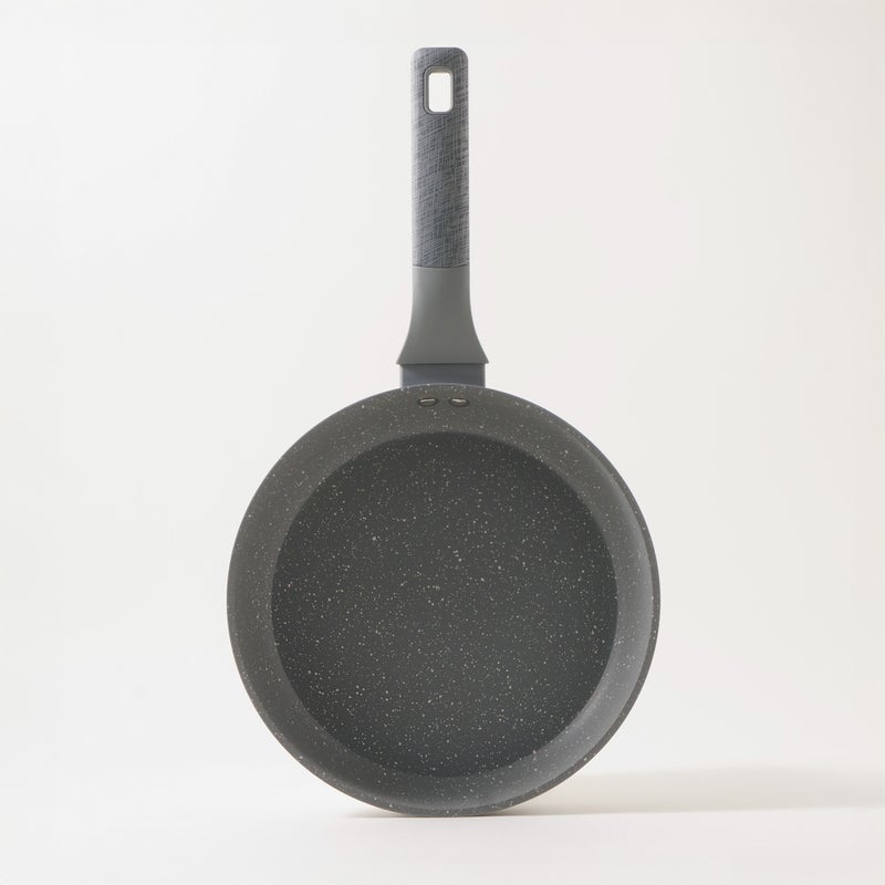 ألبرتو طقم أواني طهي ألامنيوم 11 قطعة، رمادي - Image 2