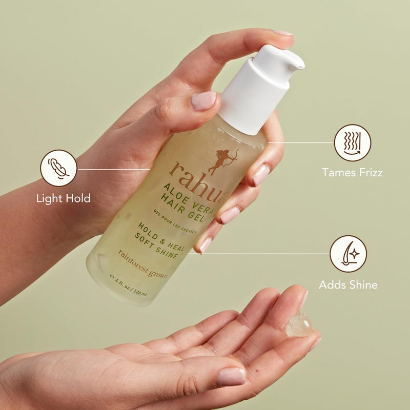 Rahua Aloe Vera Hair Gel, Lightweight Vegan Styling Gel for Frizz Control & Shine, Organic Hydrating Aloe Vera & Botanical Ingredients for Natural Hold, Cleaner Hair Care for Women, 6 Fl Oz - Image 2