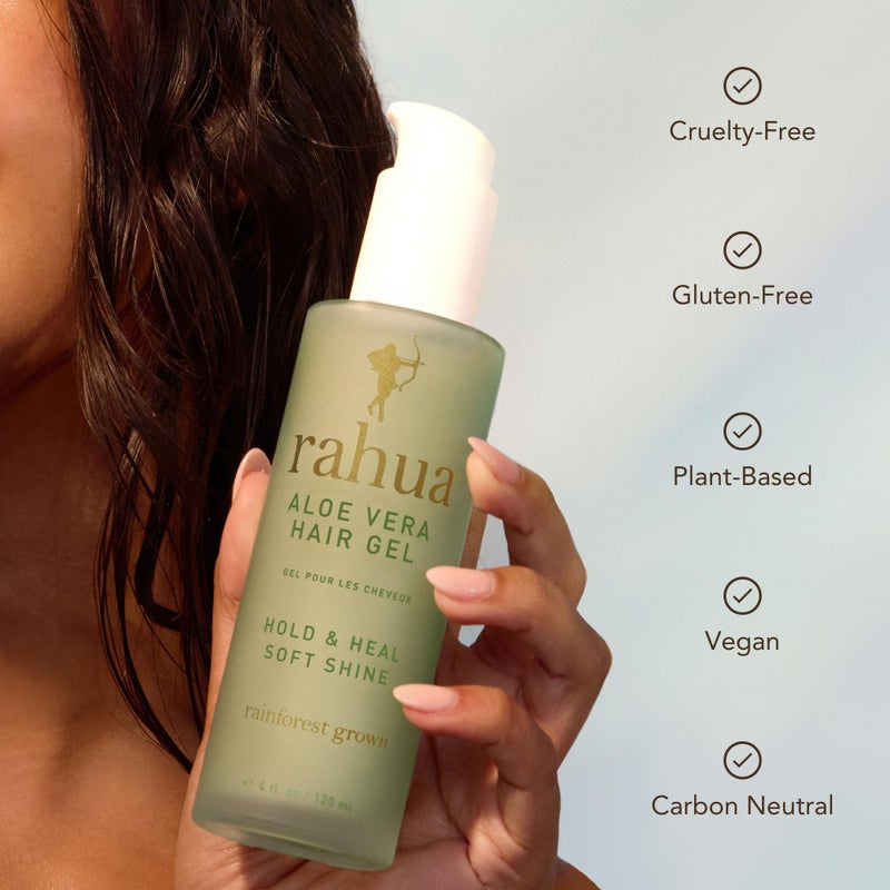 Rahua Aloe Vera Hair Gel, Lightweight Vegan Styling Gel for Frizz Control & Shine, Organic Hydrating Aloe Vera & Botanical Ingredients for Natural Hold, Cleaner Hair Care for Women, 6 Fl Oz - Image 5