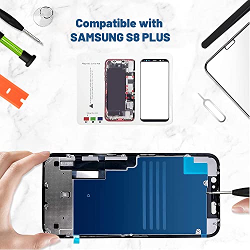 Tpyag Screen Replacement for Samsung Galaxy S8 Plus,Replacement Screen for Galaxy S8 Plus Series 6.2 inch,Screen Repair Kit with Waterproof Adhesive(NO OLED & Touch Digitizer) - Image 3