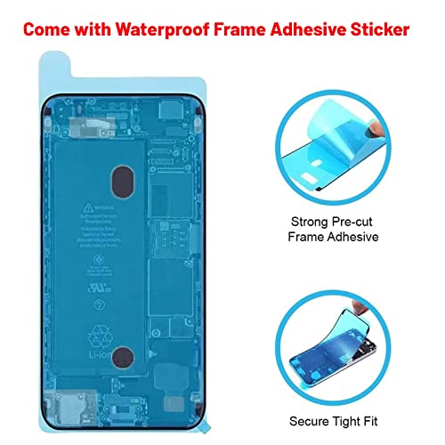 Tpyag Screen Replacement for Samsung Galaxy S8 Plus,Replacement Screen for Galaxy S8 Plus Series 6.2 inch,Screen Repair Kit with Waterproof Adhesive(NO OLED & Touch Digitizer) - Image 4