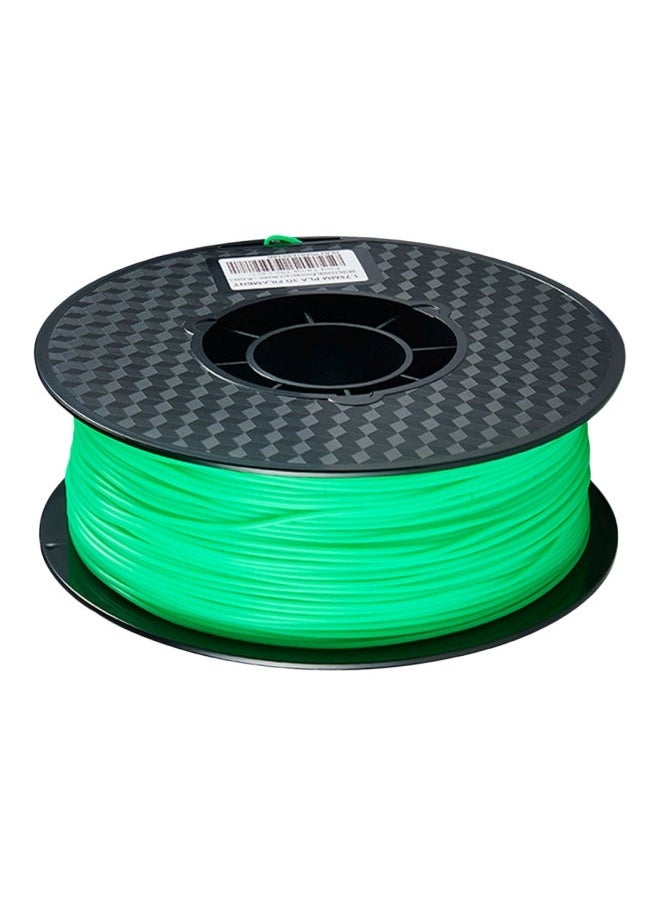 NIBEMINENT PLA 3D Printer Filament Fluorescent Green  - Image 1