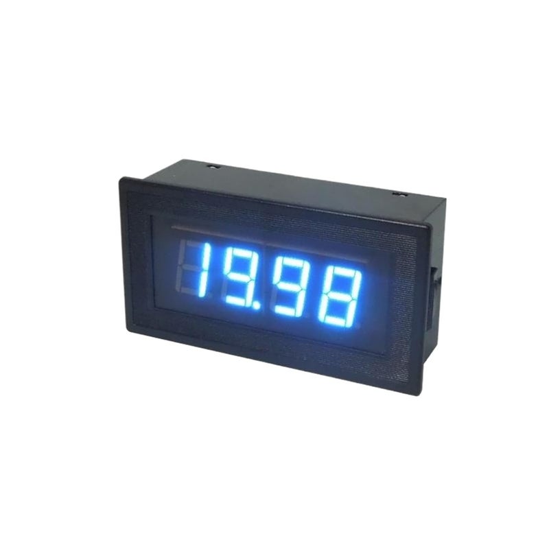 AC220V LED Digital Ammeter DC Ampere Meter 20A with Shunt 20A/75mV Current Meter Amp Panel Tester Measure Plus and Minus Current(Red) - Image 1