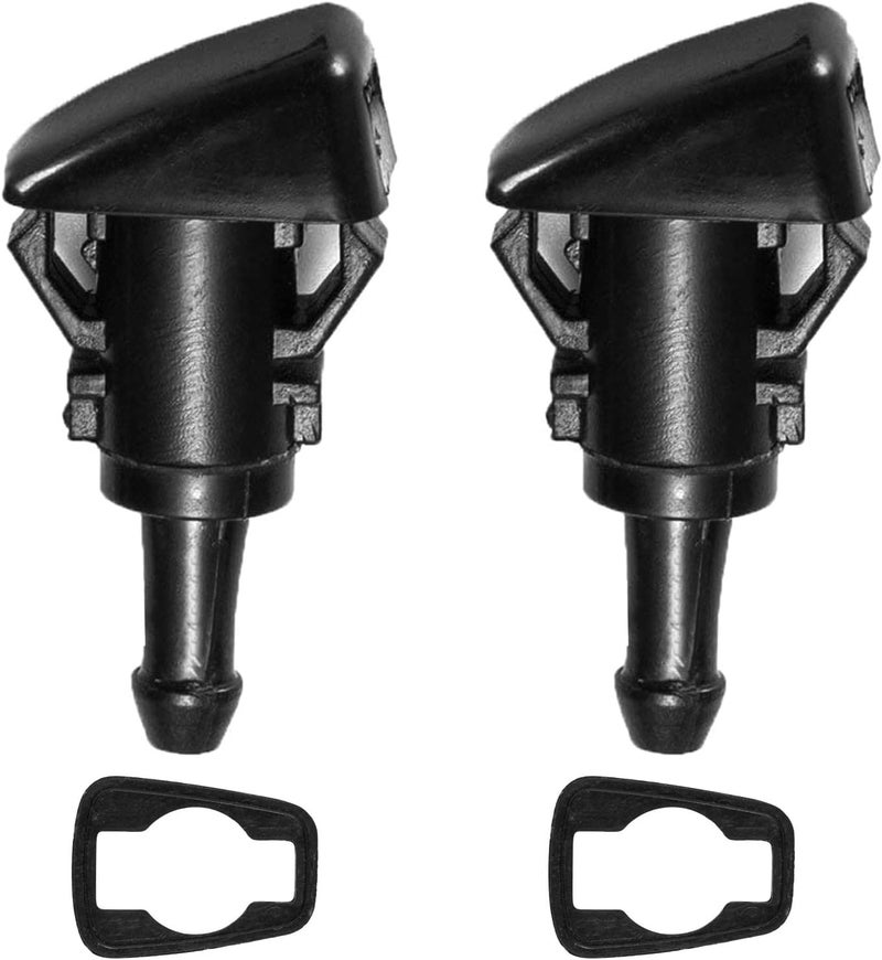 DICOOL Store 2 Pack Windshield Wiper Washer Nozzle Spray Jet Kit-Fit for 2007-2012 Dodge Caliber, 2001-2010 Chrysler Pt Cruiser, 2007-2013 Dodge Journey, 2006-2010 Dodge Charger, Replaces 5116079AA 4805742AB - Image 1