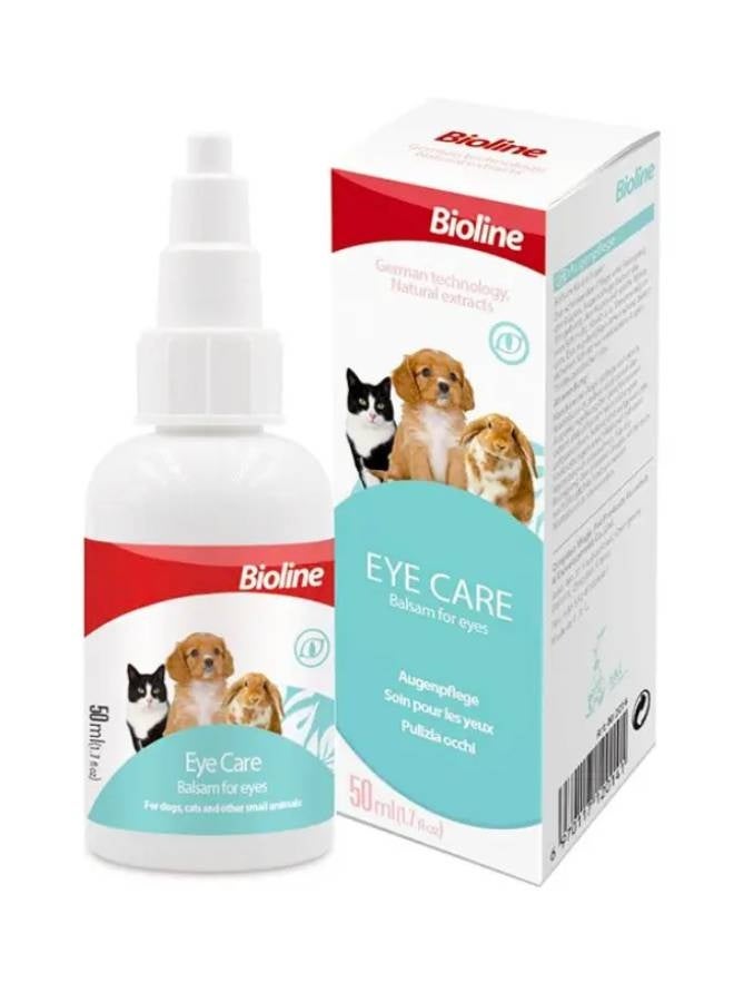 Bioline بيولين للعناية بالعيون للكلاب والقطط والحيوانات الصغيرة الأخرى، 50 مل - Image 1