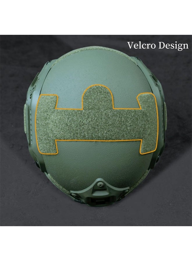 DUNISO Helmet，Outdoor Adjustable Padded Helmet, Fast Helmet, for Outdoor Sports，Green  - Image 3