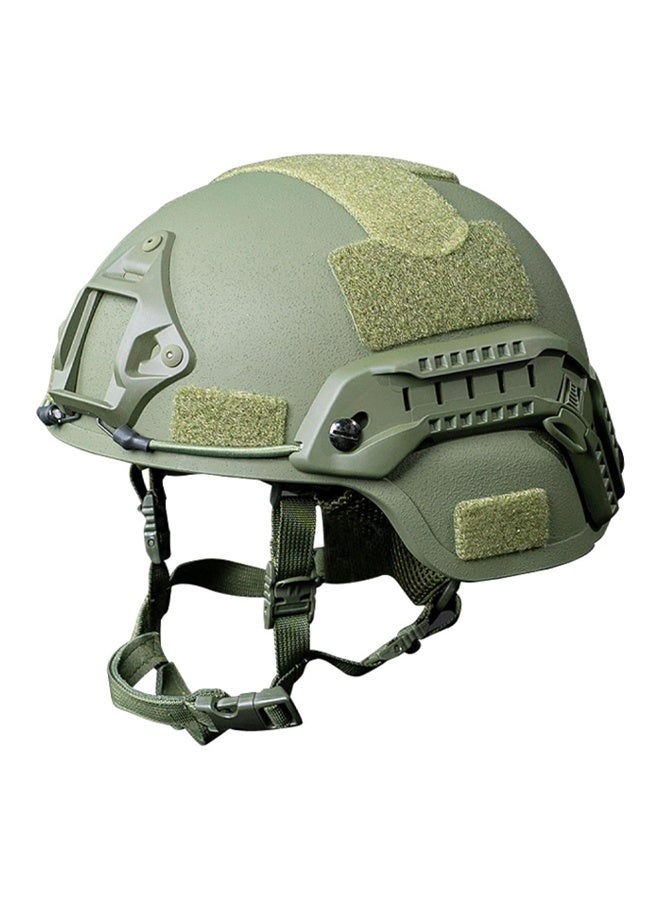 DUNISO Helmet，Outdoor Adjustable Padded Helmet, Fast Helmet, for Outdoor Sports，Green  - Image 1