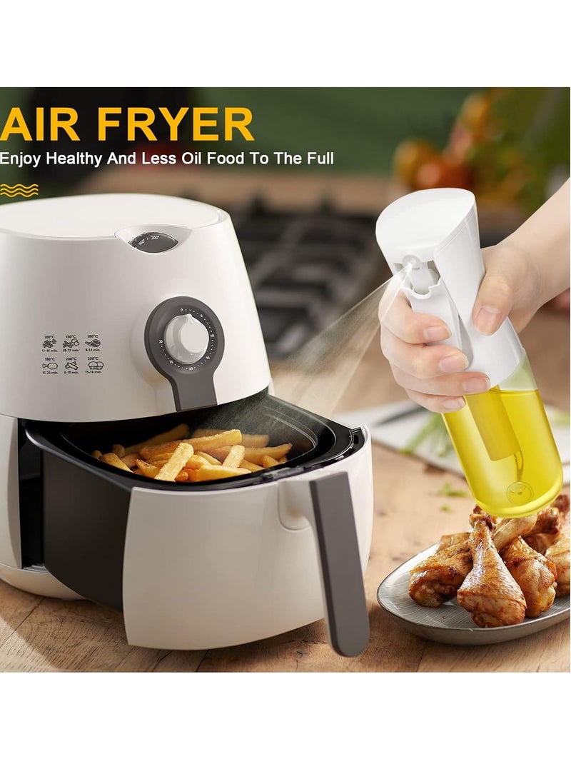Cooking Oil Sprayer, Non-Mist Olive Oil Sprayer Bottle for Air Fryer,  Refillable Oil Dispenser Bottle for Making Salad, Fry, Bake, BBQ multicolor - Image 2