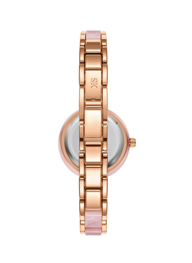 كينيث سكوت ساعة نسائية بعقارب من خليط معدني وأسيتات بلاستيك - - . مم - Image 3