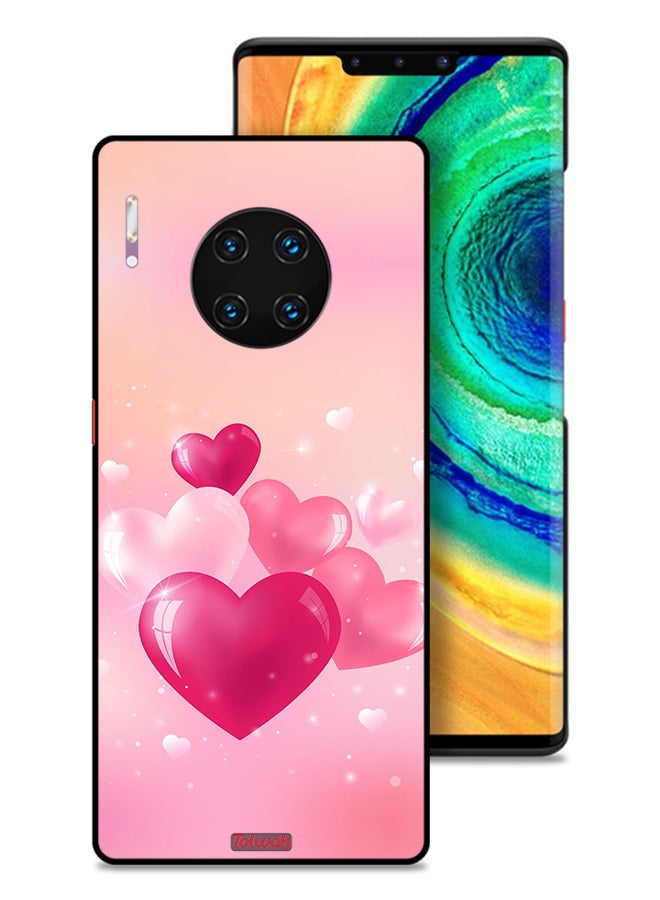 Tolwak Huawei Mate 30E Pro 5G Protective Case Cover Beautiful Hearts Art - Image 1