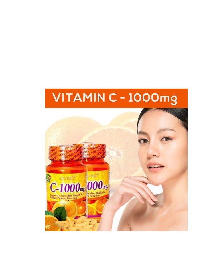 أكوربيك فيتامين سي أكوربيك 1000 ملغ للبالغين - Image 2