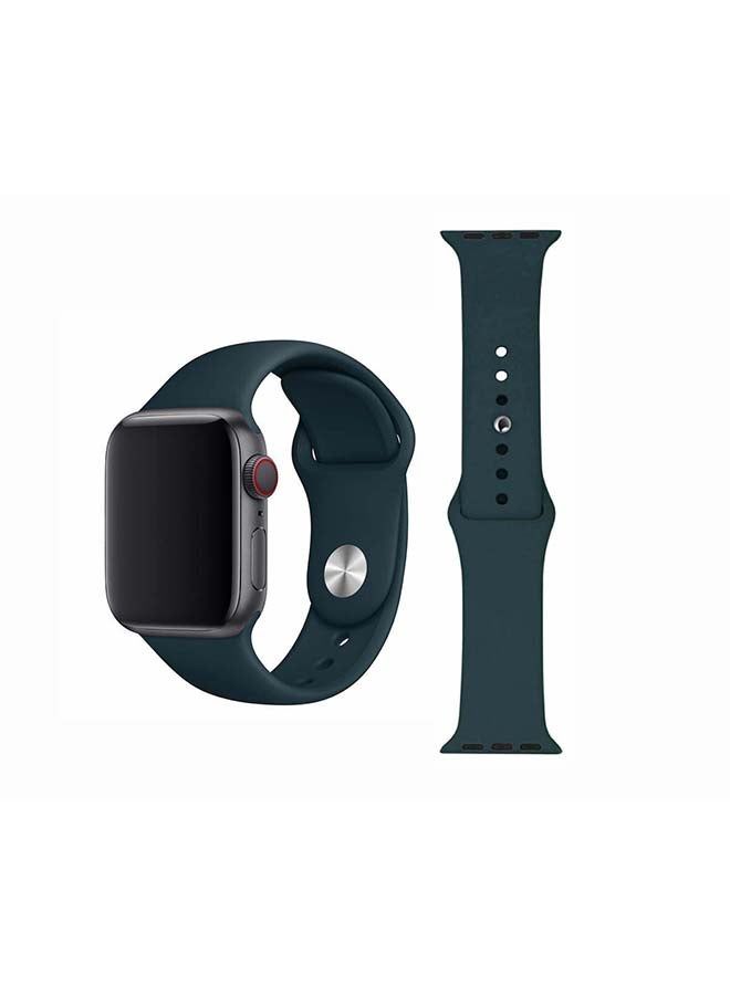 vesus Replacement Band For Apple Watch Series 6/SE/5/4/3/2/1 40/38mm Mallard Green